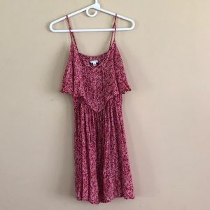 American Eagle Sundress | Red & White